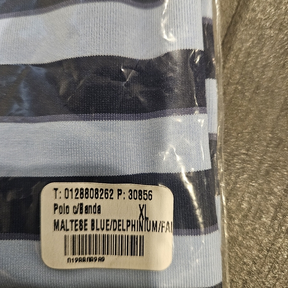 NWT Greyson Maltese Delphinium Falcon Men's XL Wolastog Blue Polo - Picture 12 of 14